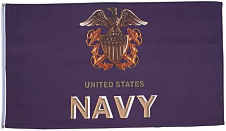 Rothco Military Flag - US Navy Anchor, 3X5 Feet By Rothco RC-1497-3x5f