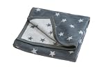 Hippychick 75 x 100cm Baby Blanket (Grey Stars)