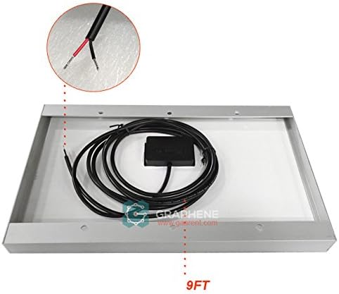 Solar Panel 30 Watt 12 Volt Polycrystalline with 9 Ft Cables
