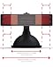 Aduro U-GRIP Universal Dashboard Windshield Car Mount for Smart Phones, Apple iPhone 5, 4 / 4S, 3G, Samsung Galaxy S2 / S3 / S4, Galaxy NOTE 2, Motorola Droid RAZR / MAXX, HTC EVO 4G, HTC One X, LG Revolution, GPS Holder (Black)