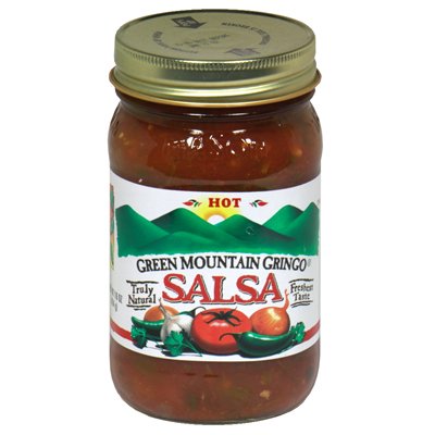 Green Mountain Gringo Salsa Hot 16 Oz (Pack of 6)