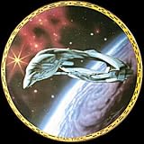 Star Trek The Voyagers Plate Collection ~Romulan Warbird