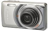 Olympus Mju-7010 Digitalkamera (12 Megapixel, 7-fach opt. Zoom, 6,9 cm (2,7 Zoll) Display, Bildstabilisator, AF-Verfolgung) Starry Silver
