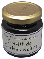 L'Epicurien Black Cherry Confit, 4.4-Ounce Unit (Pack of 3)