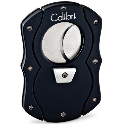 Colibri Cut 62 Ring Gauge Cigar Cutter Stainless Steel Black - Colibri KNF600001