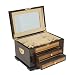 Red Star Vienna in Ash Burl Jewelry Box