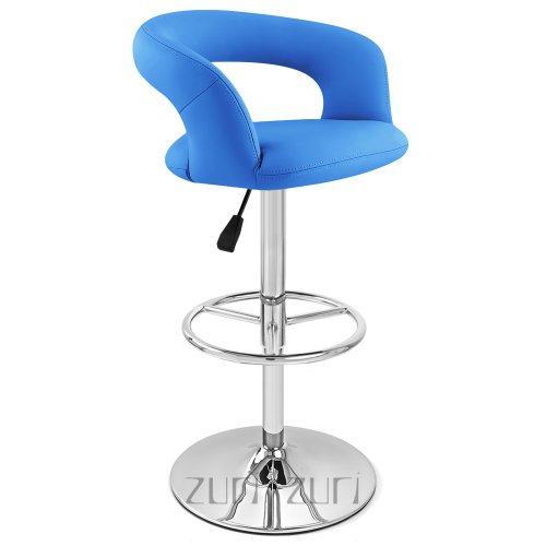 Monza Blue Bar Stool