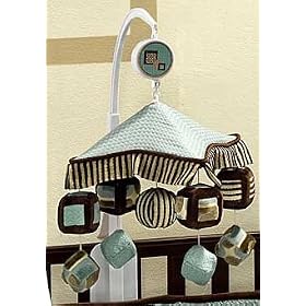 Baby Picasso Blue - Musical Mobile