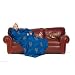 New York Mets Adult Comfy Throw Blanket with Sleeves