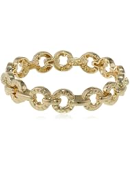 Nine West "Chained Melody" Linked Stretch Bracelet, 2.2"