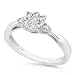 0.25ctw Round Brilliant Cut Diamonds Ring J-K/I1