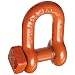 CM M451 Midland Trawling Shackle, Carbon, 5/8" Size, 9000 lbs Capacity