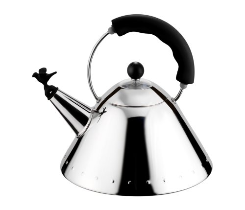 Alessi Michael Graves Whistling Bird Kettle - Black Special Edition