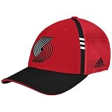 adidas Portland Trail Blazers Red On Court Flex Fit Hat
