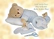 Baby Gift Set Moons & Stars. Blue