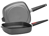 Woll 1628 IL Pfanne 28 x 28 cm Titanium Nowo, Induktion