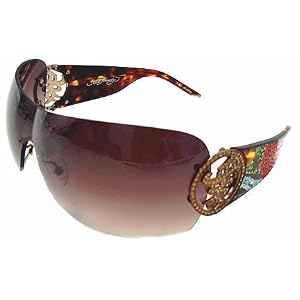 ED HARDY EHS 024 color TORTOISE Sunglasses
