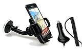 samsung galaxy s3 MINI car dedicated mount screen cradle holder with Full 360 Degrees Rotation + car charger for samsung galaxy s3 car kit, samsung galaxy s3 MINI car accessories, samsung galaxy s3 car charger and holder