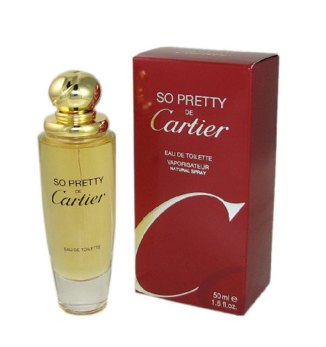 So Pretty By Cartier For Women Eau De Toilette Spray, 1.6-Ounces