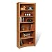 6-shelf Bookcase (Oak) By Prepac (ODL-3277)
