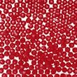 Faceted Beads, 6mm, Red Opaque, 480pc Pkg