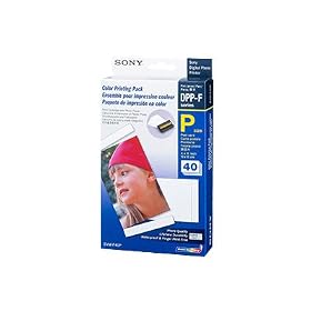 Buy Sony SVM-F40P 4 x 6 print pack for compatible Sony printers by Sony now!