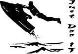 Jet Ski Just Doo It Huge Vinyl Decal Car Truck Wall Easy To Apply