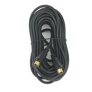 order the most preferred 25--FT-S-Video-SVideo-SVHS-Cable-4-pin-Male-to-Male-DVD-DSS-HDTV-24K-GOLD most cost effective cheaper views