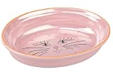 Pearls for Paws Kitty with Hearts Pink Food Bowl - 4 Bowls