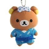 Rilakkuma Japanese Bath Trading Figures - Boy Rilakkuma in Kimono (3.5" figure)