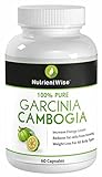 Garcinia Cambogia Fruit 100% Pure PREMIUM Appetite Suppressant Diet Pills -Belly Fat Burner Buster,Natural Weight Loss Capsules, Lose weight while you sleep
