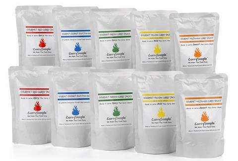 Thai Coconut Curry Combo Pack (Ten 3 Serving Packs)