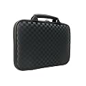 Gateway UC-7807U 13.3-Inch Silver Laptop CaseCrown Double Memory Foam Thin Pouch Case (Checkered Style)
