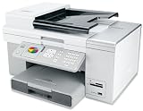 Lexmark X9575 Tintenstrahl Netzwerk-Multifunktionsger�t mit Wlan, Multi-Kartenleser und Duplexfunktion (Drucker, Scanner, Kopierer, Fax) wei� / silber