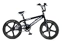 Rooster Big Daddy 20" Wheel Black BMX Bike - Black Skyway Mag Wheels