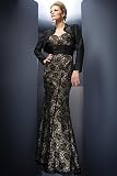 Black Lace Gowns by Tony Bowls Evenings