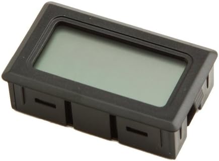 New Digital Mini Built in Thermometer & Hygrometer Insect Incubators Temperature and Humidity Sensor Meter for Cars, Incubators, Brooders, Refrigerated Transport (Black)