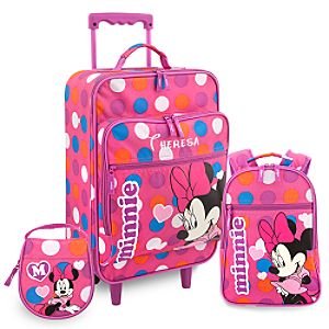Disney Minnie Mouse Luggage Set for Girls -- 3-Pc.