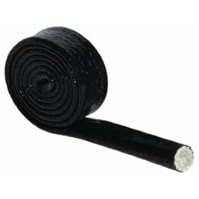 HeatShield 210046 HP Fire Armor Sleeve Black 1" ID x 3' Heat Shield Fire Sleeve
