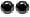 14k White Gold Black Diamond Studs (2 cttw)
