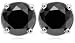 Jewelry : 14k Choice of White or Yellow Gold Black Diamond Studs (2 cttw)