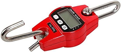 The Mini Hanging Crane Scale Cap 300kg/600ibs with LED Display Digital Scale Easy To Bring