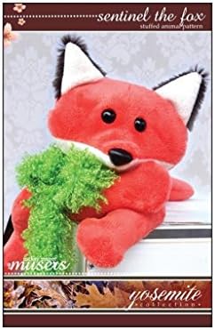 McKay Manor Musers Stuffed Animal Sentinel the Fox Pattern