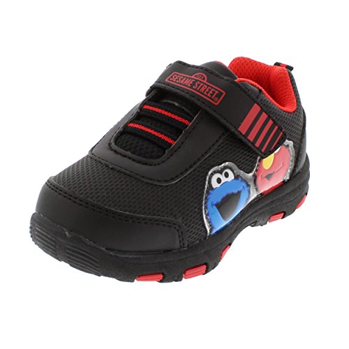 Sesame Street Elmo Cookie Monster Boys Athletic Sneakers Shoes (Baby/Toddler)
