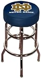 Notre Dame Fighting Irish Double Rung Swivel Bar Stool, 30H x 14D