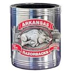 Arkansas Razorbacks - College Stainless Steel Beverage Can Cooler