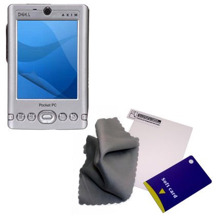 Clear Anti-glare Screen Protector for the Dell Axim x3 - Gomadic Brand