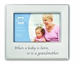 Prinz 6 by 4-Inch Family Ties Grandmother Silver Metal Frame
