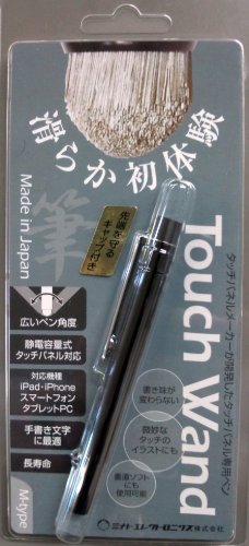 静電容量式タッチパネル専用タッチペン　Touch Wand（タッチワンド）M-type TWM-002BK