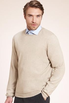 XXXL Collezione Cotton Rich Jumper with Cashmere